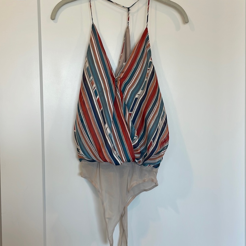 ASTR spaghetti strap bodysuit